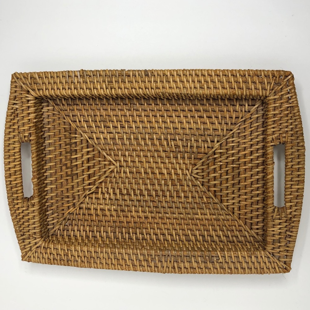 Woven Rectangular Tray - Picture 2 of 6